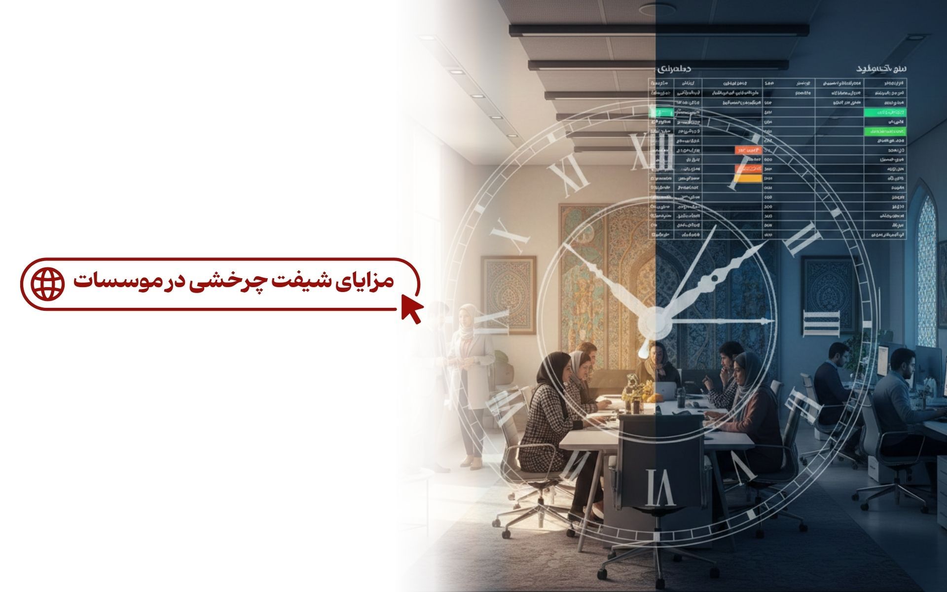 مزایای شیفت چرخشی در موسسات